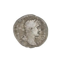 denarius, Hadrian (76–138; Roman emperor 117–138); Obverse: bust of Hadrian with laurel wreath