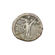 Denarius, Hadrian (76–138; Roman emperor 117–138). Obverse: Bust of Hadrian with laurel wreath