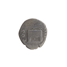 Denarius of Antoninus Pius (86–161; Roman emperor 138–161). Obverse: head of Antoninus Pius in a