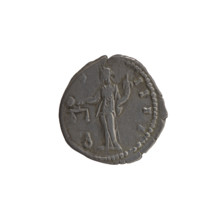 Denarius of Antoninus Pius (86–161; Roman emperor 138–161), issued 148–149. Obverse: Head of