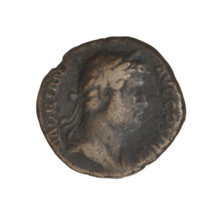 Hadrian (76–138; Roman Emperor 117–138). Coin (10.20 g), Rome, 134–138. Obverse: Bust of Hadrian