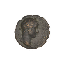 quarter, Hadrian (76–138; Roman emperor 117–138), banners, eagles, laurel wreaths, busts. Obv.: