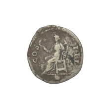 Denarius, Hadrian (76–138; Roman emperor 117–138). Obverse: head of Hadrian in laurel wreath facing