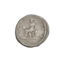 Denarius, Hadrian (76–138; Roman emperor 117–138). Obverse: head of Hadrian in laurel wreath facing