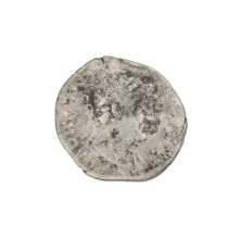 Denarius; Hadrian (76–138; Roman emperor 117–138). Obverse: head of Hadrian in laurel wreath facing