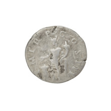 Denarius, Hadrian (76–138; Roman emperor 117–138). Obverse: head of Hadrian with laurel wreath