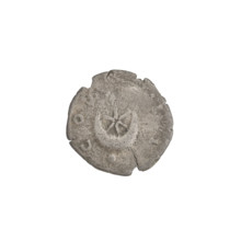 Denarius of Hadrian (76–138; Roman emperor 117–138). Obverse: head of Hadrian in laurel wreath