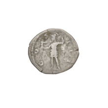 Denarius of Hadrian (76–138; Roman emperor 117–138). Obverse: head of Hadrian in laurel wreath