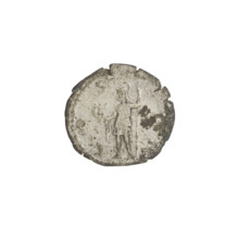 Denarius; Hadrian (76–138; Roman emperor 117–138). Obverse: head of Hadrian in laurel wreath facing