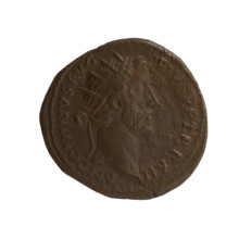 Dupondius, Antoninus Pius (86–161; Roman emperor 138–161) (issuer). Obverse: Head of Antoninus Pius