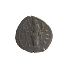 Denarius, Antoninus Pius (86–161; Roman emperor 138–161), c. 149–150. Obverse: Head of Antoninus