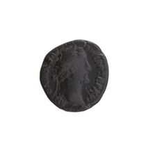 Denarius, Antoninus Pius (86–161; Roman emperor 138–161) — obverse: head of the emperor in a laurel