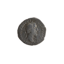 Denarius, Antoninus Pius (86–161; Roman emperor 138–161). Obverse: head of the emperor in a laurel