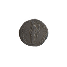 Denarius, Antoninus Pius (86–161; Roman emperor 138–161), issuer: personification Aequitas;