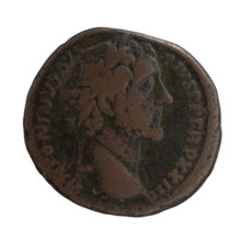 as/dupondius (forgery?), Antoninus Pius (86–161; Roman emperor 138–161), issuer: Antoninus Pius —