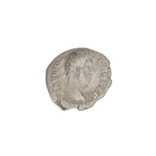 Denarius, Aelius (101–138; successor of Hadrian 136–138). Obverse: head of Aelius to the right; rim