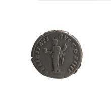 Denarius of Antoninus Pius (reign 138–161). Obverse: head of the emperor in a laurel wreath facing