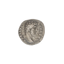 Denarius, Aelius (101–138; successor of Hadrian 136–138). Obverse: head of Aelius right; rim