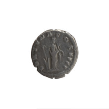 Denarius, Antoninus Pius (86–161; Roman emperor 138–161), issuer: personifications. Obverse: head