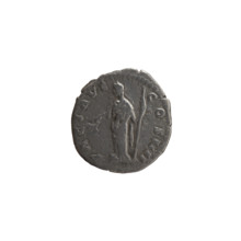 denarius, Antoninus Pius (86–161; Roman emperor 138–161), issuer; obverse: head of the emperor in a