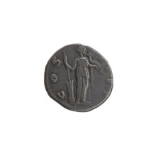 Denarius, Antoninus Pius (86–161; Roman emperor 138–161), issuer: Antoninus Pius; obverse: head of