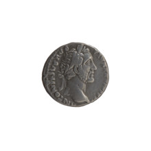 Denarius, Antoninus Pius (86–161; Roman emperor 138–161), issuer: Antoninus Pius — obverse: head of