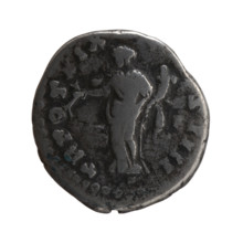 Denarius of Antoninus Pius (86–161; Roman Emperor 138–161), 155–156. Obverse: Head of Antoninus