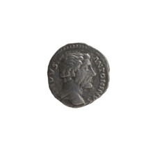 Denarius, posthumous issue of Antoninus Pius (86–161; Roman emperor 138–161), Marcus Aurelius