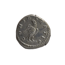 Denarius, Marcus Aurelius (121–180; Roman emperor 161–180) and Lucius Verus (130–169; Roman emperor