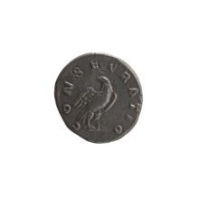 Denarius; issuers: Lucius Verus (130–169, Roman emperor 161–169) and Marcus Aurelius (121–180,