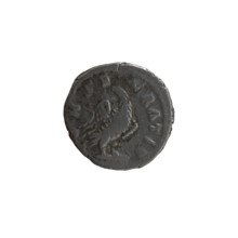 Denarius, Lucius Verus (130–169 CE), issuer; Marcus Aurelius (121–180 CE), issuer; Antoninus Pius