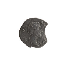Denarius of Lucius Verus (130–169; Roman emperor 161–169) and Marcus Aurelius (121–180; Roman