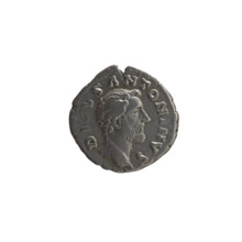 Denarius, after 161. Obverse: head of Antoninus Pius without a covering facing right, inscription