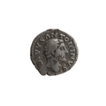 Denarius (subaerate?), Lucius Verus (130–169 CE; Roman emperor 161–169), issuer; Marcus Aurelius