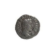 Denarius (subaerate), issuers: Lucius Verus (130–169, Roman emperor 161–169) and Marcus Aurelius