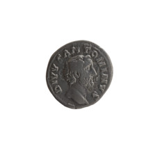 Denarius, Marcus Aurelius (121–180; Roman emperor 161–180) and Lucius Verus (130–169; Roman emperor