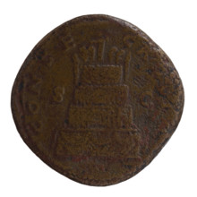 Sestertius, posthumous issues for Antoninus Pius (86–161; Roman emperor 138–161), with Lucius Verus