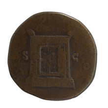 Sestertius, posthumous issues of Antoninus Pius (86–161; Roman emperor 138–161), Lucius Verus