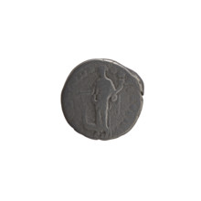 Denarius of Antoninus Pius (86–161; Roman emperor 138–161). Obverse: Head of Antoninus Pius in