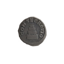 Denarius, posthumous issue for Antoninus Pius (86–161) and Lucius Verus (130–169) and Marcus