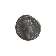 Denarius, posthumous issue after Antoninus Pius (86–161; Roman emperor 138–161); issuers: Lucius