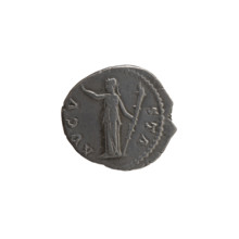 Denarius, Faustina the Elder (98–141; Roman empress 138–141) (posthumous issue). Issuer: Antoninus