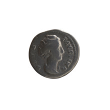 Denarius, posthumous issue for Faustina the Elder (98–141; Roman empress 138–141), struck under