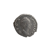 Denarius, posthumous issue of Faustina the Elder (98–141; Roman empress 138–141), issuer Antoninus