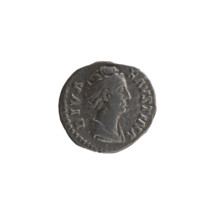 Denarius, posthumous issue for Faustina the Elder (98–141; Roman empress 138–141), struck under