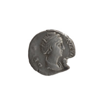 Denarius, posthumous issue for Faustina the Elder (98–141; Roman empress 138–141); issuer: