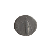 Denarius, posthumous issue for Faustina the Elder (98–141; Roman empress 138–141), depicting