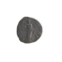 Denarius, posthumous issue of Faustina the Elder (98–141; Roman empress 138–141), issuer Antoninus
