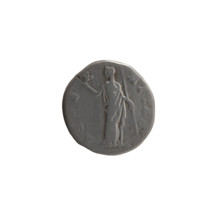 Denarius, Faustina the Elder (posthumous, 98–141; Roman empress 138–141). Issuer: Antoninus Pius