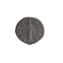Denarius, posthumous coin of Faustina the Elder (98–141; Roman empress 138–141); issuer: Antoninus